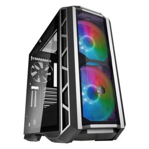 Cooler Master MasterCase H500P Mesh Mid Tower Case Gun Metal PC Cabinet-Cooler Master