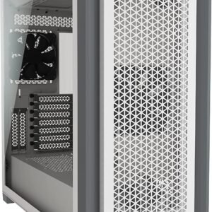 Corsair 5000D AIRFLOW Tempered Glass Mid-Tower ATX White PC Cabinet CC-9011211-WW PC Cabinet-Corsair