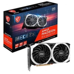 MSI Radeon RX 6600 XT Mech 2X 8GB OC GDDR6 Graphics Card Graphics Card