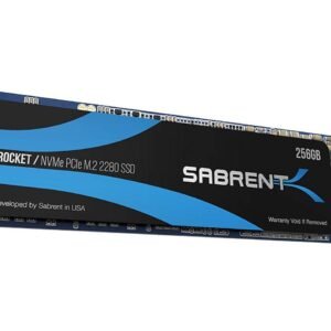Sabrent 256GB ROCKET NVMe PCIe Gen3 x 4 M.2 2280 Internal SSD Solid State Drive SB-ROCKET-256 Samsung-Sabrent