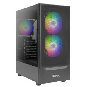 ANTEC NX410 (ATX) MID TOWER CABINET WITH TEMPERED GLASS SIDE PANEL (BLACK) PC Cabinet-Antec