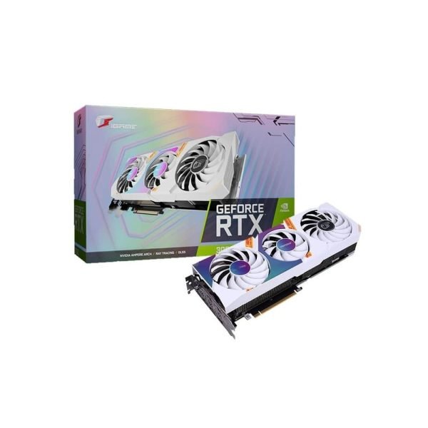Colorful iGame Nvidia GeForce RTX 3060 Ti Ultra W OC LHR-V 8GB GDDR6 Graphics Card Graphics Card Colorful iGame Nvidia GeForce RTX 3060 Ti Ultra W OC LHR-V 8GB GDDR6 Graphics Card Graphics Card