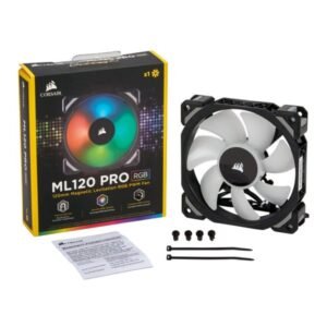 Corsair ML120 Pro 120mm RGB Single Cabinet Fan CPU Coolers