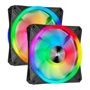 Corsair iCUE QL140 RGB Dual Fan with Lighting Node CORE CPU Coolers