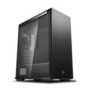 DEEPCOOL GAMERSTORM MACUBE 310P ATX MID TOWER BLACK CABINET WITH TEMPERED GLASS SIDE PANEL PC Cabinet-Deepcool