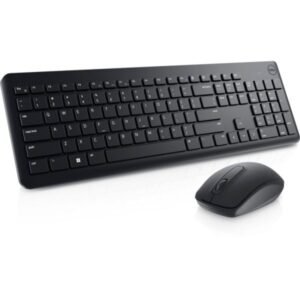 Dell KM3322W Wireless Keyboard and Mouse Combo | Anti Fade and Spill Resistant keys | Black keyboard and mouse combo keyboard and mouse combo