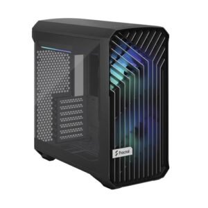 Fractal Design Torrent Compact RGB Black TG Light Tempered Glass High-Airflow ATX Cabinet FD-C-TOR1C-02 PC Cabinet-Fractal Design