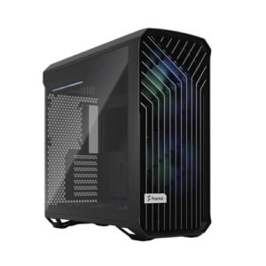 Fractal Design Torrent RGB Black E-ATX Tempered Glass Window High-Airflow Mid Tower Cabinet FD-C-TOR1A-04 PC Cabinet-Fractal Design