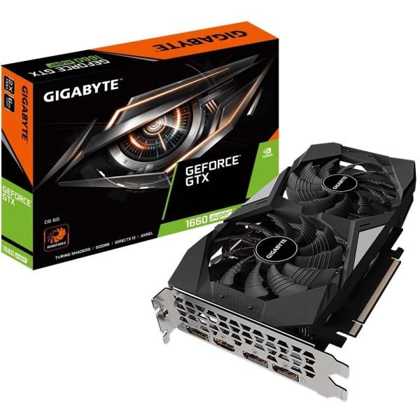 Gigabyte Nvidia GeForce GTX 1660 Super D6 6GB GDDR6 Graphics Card Graphics Card Gigabyte Nvidia GeForce GTX 1660 Super D6 6GB GDDR6 Graphics Card Graphics Card