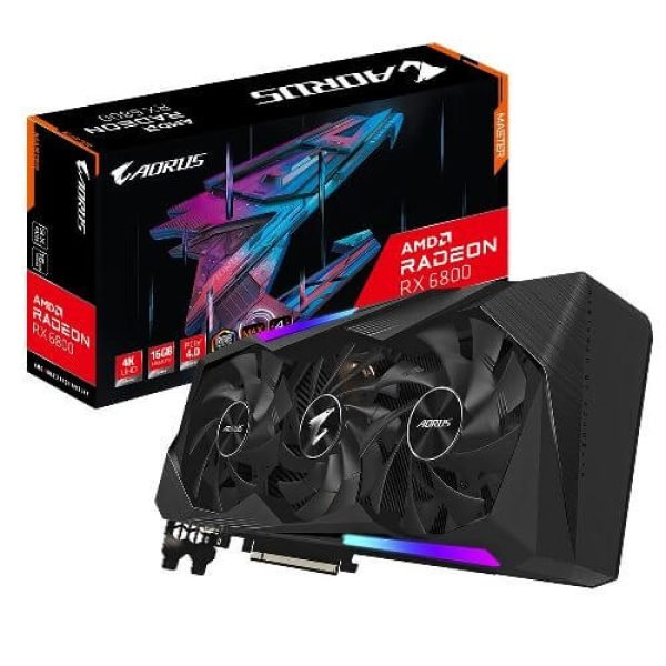 Gigabyte Aorus Radeon RX 6800 Master 16GB GDDR6 Graphics Card Graphics Card Gigabyte Aorus Radeon RX 6800 Master 16GB GDDR6 Graphics Card Graphics Card