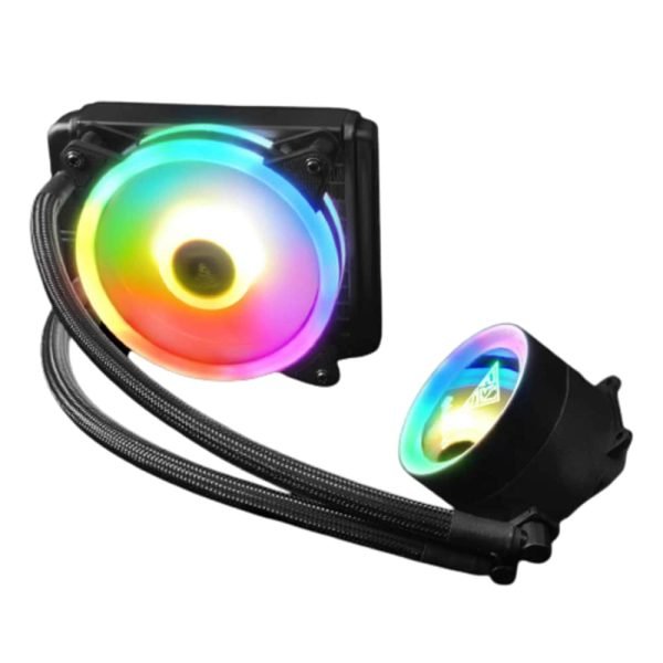 Gamdias Chione E2-120R 120mm ARGB Liquid CPU Cooler CPU Coolers Gamdias Chione E2-120R 120mm ARGB Liquid CPU Cooler CPU Coolers