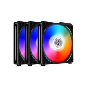 Lian Li UNI Fan AL120 Black | ARGB Case Fan Triple Pack CPU Coolers