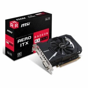 MSI AMD Radeon RX 550 AERO ITX 4G OC GDDR5 Graphics Card Graphics Card