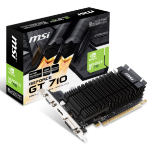 MSI GRAPHICS CARD GT 710 2GD5H LP Graphics Card