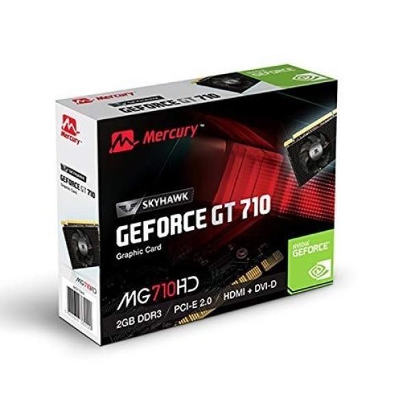 Mercury Nvidia GeForce GT 710 2GB DDR3 Graphics Card
