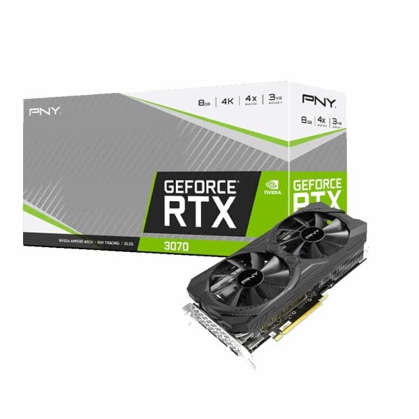 PNY GeForce RTX 3070 8GB GDDR6 | UPRISING Dual Fan Graphics Card PNY GeForce RTX 3070 8GB GDDR6 | UPRISING Dual Fan Graphics Card