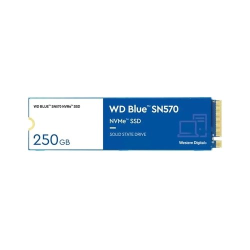 Western Digital Blue SN570 250GB M.2 NVMe Internal SSD WDS250G3B0C