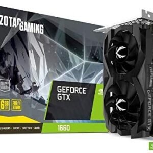 Zotac Nvidia GeForce GTX 1660 Twin Fan 6GB GDDR5 Graphics Card Graphics Card